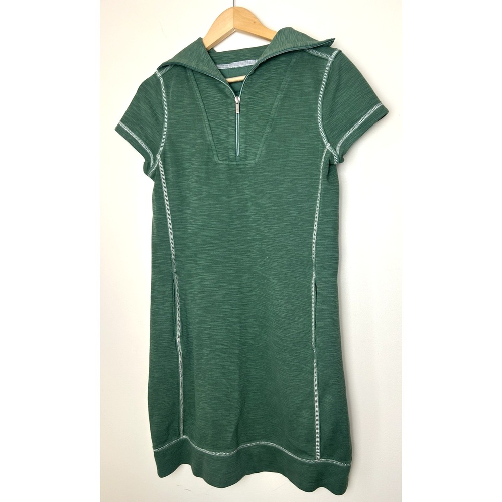 Tommy Bahama Tobago Bay 1/2 Zip Coastal Grandma Resort Core Dress Size S